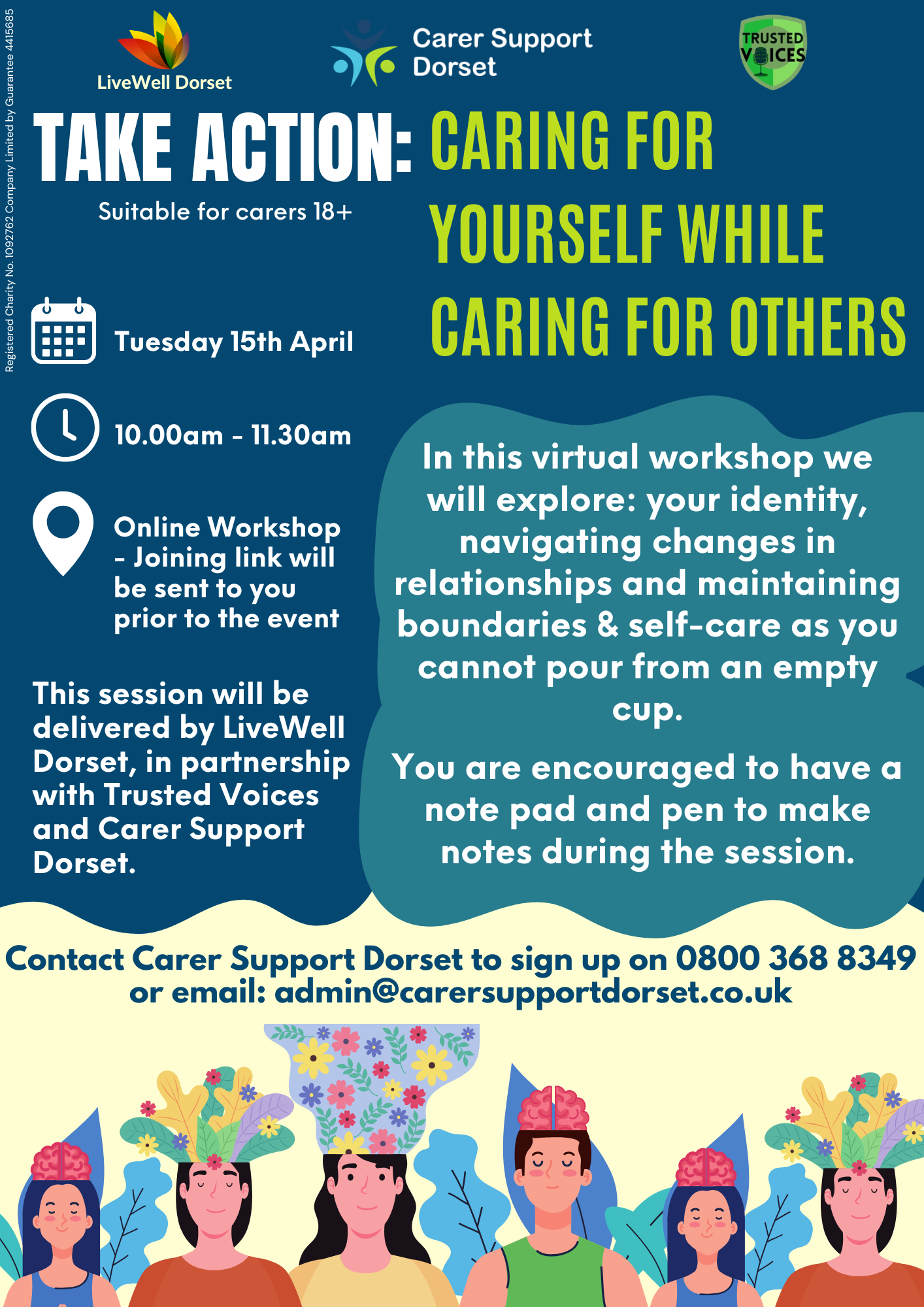 Caring for yourself while caring for others workshop (Dorset)